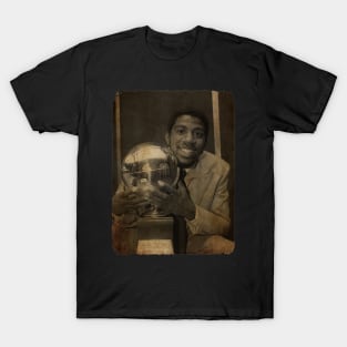 Magic Johnson Smiles and Holds His Cup Vintage #2 T-Shirt